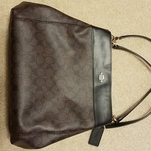 Large Coach Edie Shoulder Bag